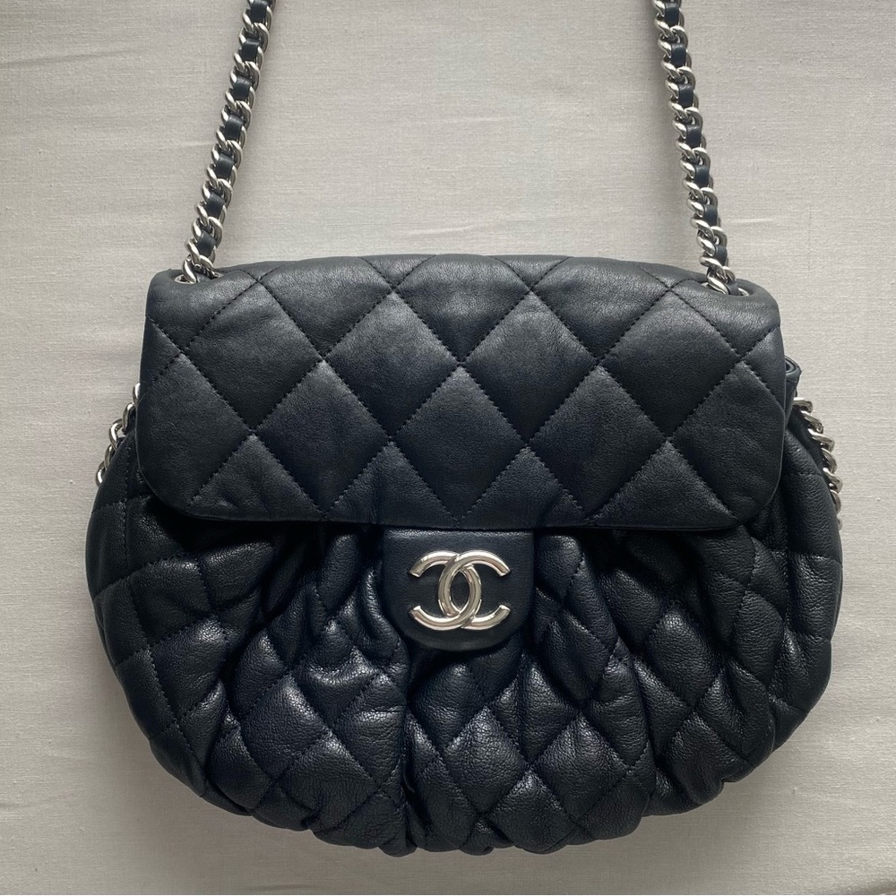 Black Chanel crossbody bag
